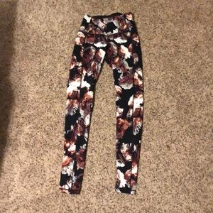 Floral Victoria’s Secret leggings